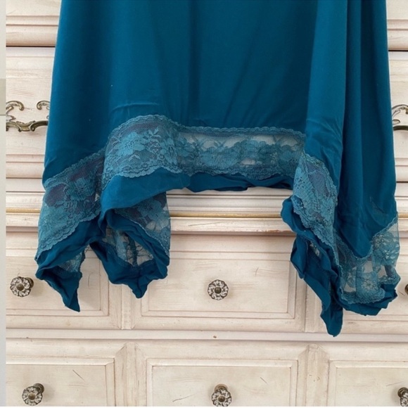 Free People Fairy Lace Trim Tank Top - Picture 3 of 7